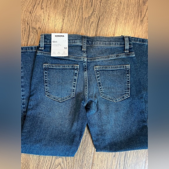 NWT Sonoma Boy’s Jeans Slim in Medium Wash| Size: 10 - Picture 5 of 5